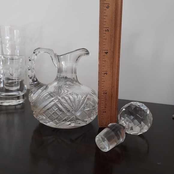 Antique cut glass cruet - Picture 4 of 13